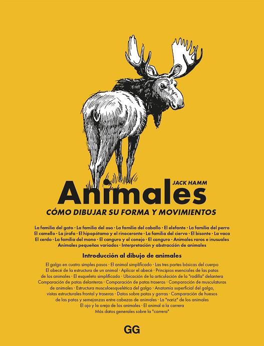 ANIMALES/ CÓMO DIBUJAR SU FORMA Y MOVIMIENTOS | 9788425234460 | HAMM, JACK