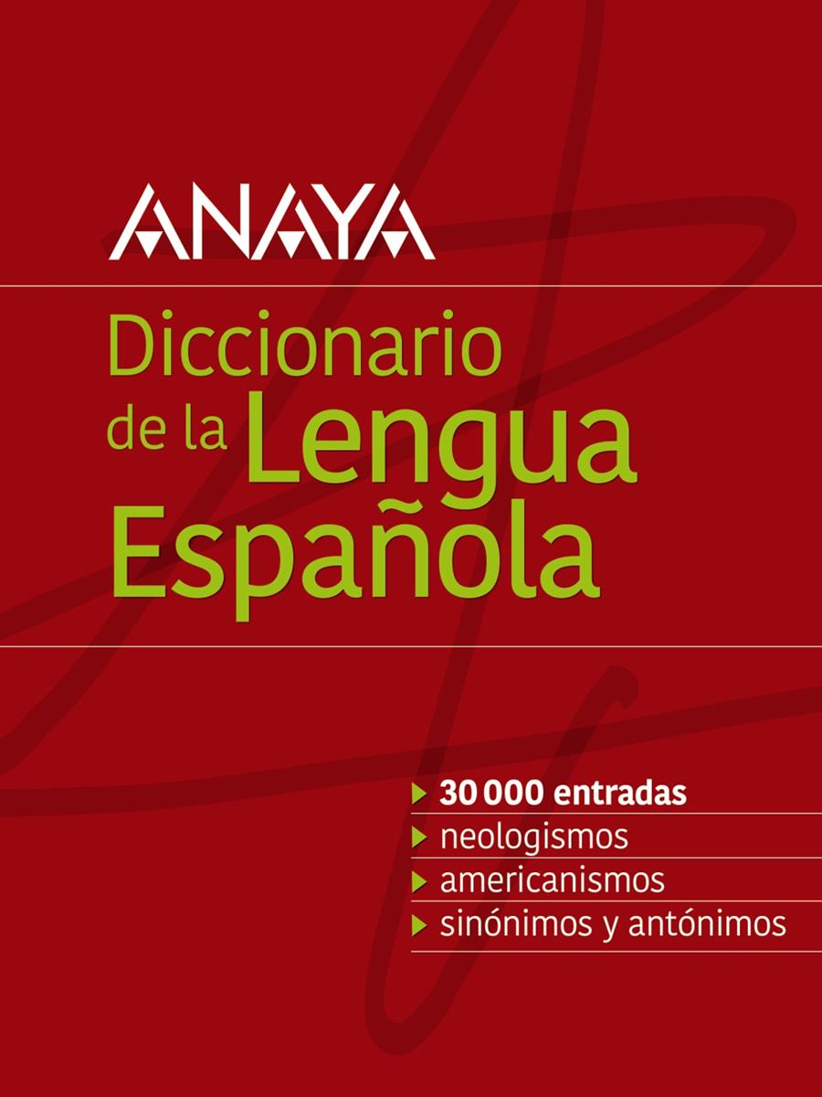 DICCIONARIO ANAYA DE LA LENGUA | 9788499743073