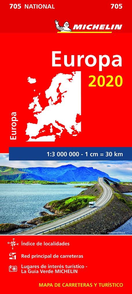 MAPA NATIONAL EUROPA 2020 | 9782067244009 | VARIOS AUTORES