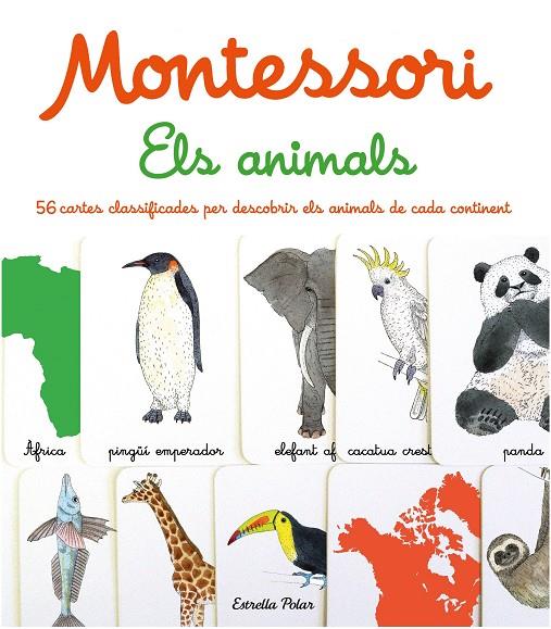 MONTESSORI. ELS ANIMALS | 9788413894676 | HERRMANN, ÈVE/TCHOUKRIEL, EMMANUELLE