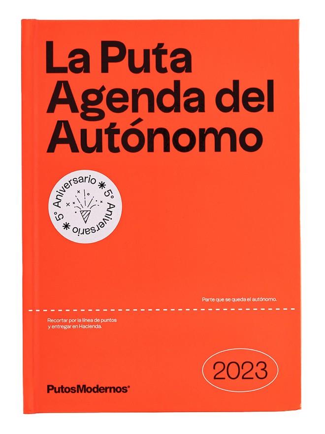 2023- LA PUTA AGENDA DEL AUTÓNOMO | 9788418195716 | PUTOSMODERNOS