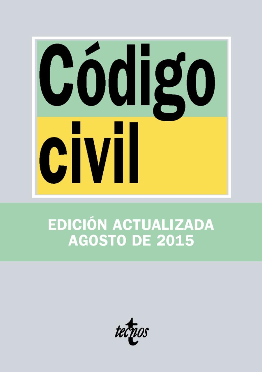 CÓDIGO CIVIL | 9788430966073 | EDITORIAL TECNOS