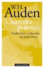 CUARENTA POEMAS | 9788417971618 | AUDEN, W.H.