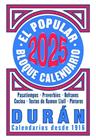2025 CALENDARI/  BLOQUE DURÁN | 9788412745528 | VARIOS AUTORES