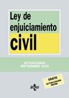 LEY DE ENJUICIAMIENTO CIVIL/ 2023 | 9788430988549 | EDITORIAL TECNOS