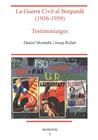 GUERRA CIVIL AL BERGUEDA, LA (1936-1939) TESTIMONIATGES | 9788494798139 | MONTAÑA, DANIEL/ RAFART, JOSEP