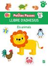 PETITES PASSES LLIBRE D'ADHESIUS. ELS ANIMALS | 9789403238432 | BALLON