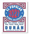 2027 BLOC CALENDARIO DURAN 10X12CM | 9788412745597