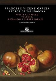 POESIA COMPLETA VOLUM II (RECTOR DE VALLFOGONA) | 9788416726264 | GARCIA, FRANCESC VICENT
