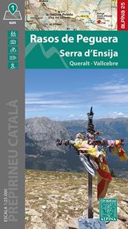 RASOS DE PEGUERA/ SERRA D'ENSIJA 1:25.000 | 9788470111532