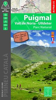 PUIGMAL (VALL DE NÚRIA-ULLDETER) 1:25.000 | 9788470111570