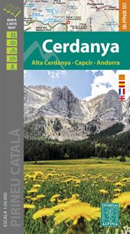 CERDANYA/ MAPA 1:50.000 + CARPETA DESPLEGABLE | 9788480908726