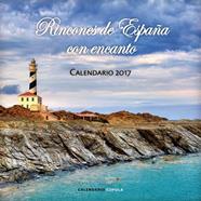2017-CALENDARIO RINCONES DE ESPAÑA CON ENCANTO  | 9788448022549 | AA. VV.