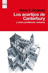 ACERTIJOS DE CANTERBURY, LOS | 9788490061343 | DUDENEY, HENRY E.