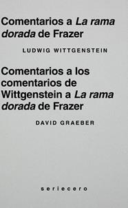 COMENTARIOS A LA RAMA DORADA DE FRAZER | 9791399152166 | WITTGENSTEIN, LUDWIG/GRAEBER, DAVID