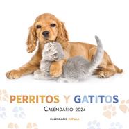 2024 CALENDARIO PERRITOS Y GATITOS  | 9788448038083 | AA. VV.
