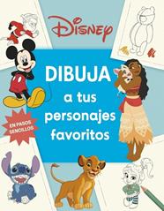 DISNEY DIBUJA A TUS PERSONAJES FAVORITOS | 9780241804445 | DK