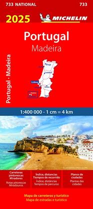 MAPA NATIONAL PORTUGAL/ MADEIRA 2025 11733 | 9782067265523
