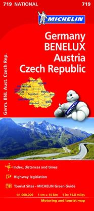 MAPA NATIONAL ALEMANIA BENELUX AUSTRIA REP. CHECA | 9782067219854 | VARIOS AUTORES