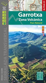 GARROTXA ZONA VOLCÀNICA /1:25.000 | 9788480909495