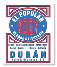2027 BLOC CALENDARIO DURAN 10X12CM | 9788412745597