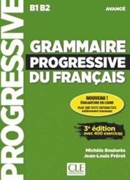 GRAMMAIRE PROGRESSIVE AVANCE ALUM+CD 3E | 9782090381979