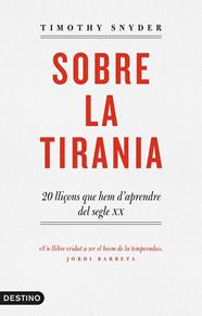 SOBRE LA TIRANIA | 9788497102681 | SNYDER, TIMOTHY