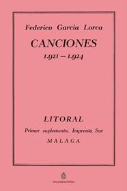 CANCIONES 1921-1924 | 9788412767902 | GARCIA LORCA, FEDERICO