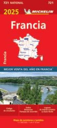 FRANCE MAPA NATIONAL 2025 (721) | 9782067264885