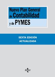 NUEVO PLAN GENERAL DE CONTABILIDAD Y DE PYMES | 9788430959563 | EDITORIAL TECNOS