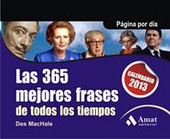 365 MEJORES FRASES DE TODOS LOS TIEMPOS. | 9788497355834 | MACHALE, DES