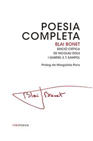 POESIA COMPLETA-BLAI BONET | 9788415835462 | BONET, BLAI