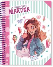 LIBRETA DE LA DIVERSIÓN DE MARTINA (TURQUESA) (LA DIVERSIÓN DE MARTINA) | 9788417460525 | D'ANTIOCHIA, MARTINA
