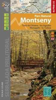 MONTSENY 1:25000 MAPES | 9788480908474