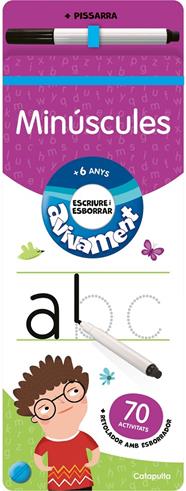 AVIVAMENT ESCRIURE I ESBORRAR. MINÚSCULES | 9789878152448 | ELS EDITORS DE CATAPULTA