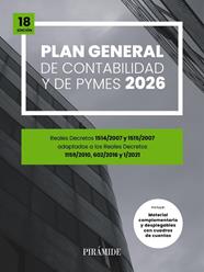 PLAN GENERAL DE CONTABILIDAD Y DE PYMES | 9788436851601 | EDICIONES PIRÁMIDE