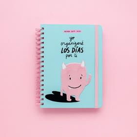 AGENDA ESCOLAR 2019-2020-YO ORGANIZARE LOS DIAS POR TI | 9788417166403 | LYONA