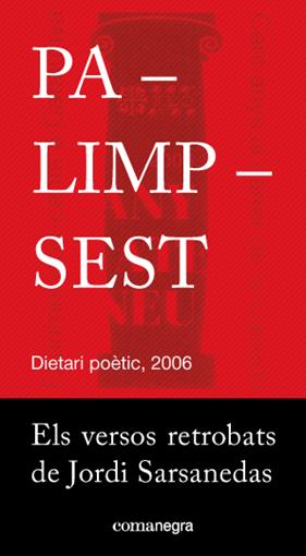 PALIMPSEST | 9788416605262 | SARSANEDAS, JORDI
