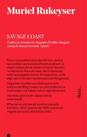 SAVAGE COAST | 9788416738106 | MURIEL RUKEYSER