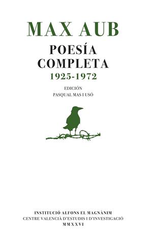 MAX AUB. POESÍA COMPLETA (1925-1972) | 9788411561266 | MAX AUB