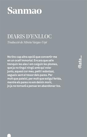 DIARIS D'ENLLOC | 9788416738069 | SANMAO