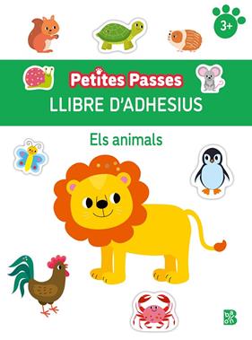 PETITES PASSES LLIBRE D'ADHESIUS. ELS ANIMALS | 9789403238432 | BALLON