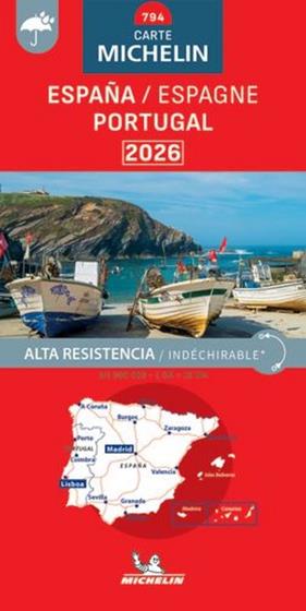 MAPA NATIONAL ESPA¥A, PORTUGAL ALTA RESISTENCIA 17 | 9782067270381