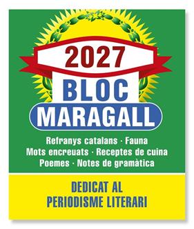 2027 BLOC CALENDARI MARAGALL 10X12CM | 9788412745580