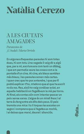 A LES CIUTATS AMAGADES | 9788416738403 | CEREZO, NATÀLIA