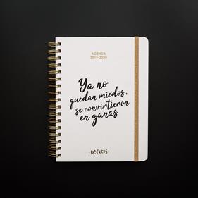 AGENDA ESCOLAR 2019-2020-YA NO QUEDAN MIEDOS SE CONVIRTIERON EN GANAS | 9788417166427 | DEFREDS - JOSE Á. GÓMEZ IGLESIAS
