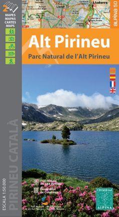 ALT PIRINEU/ 2 MAPES 1:15.000 + CARPETA DESPLEGABLE | 9788480909143 | EDITORIAL ALPINA