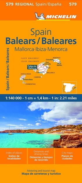 MAPA REGIONAL BALEARES 11579 | 9782067259881