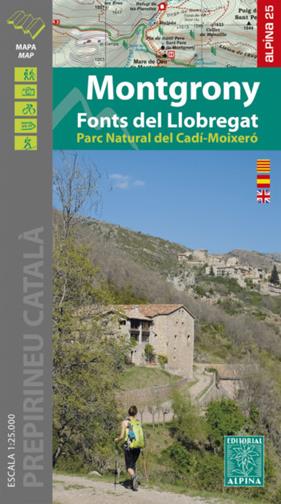 MONTGRONY-FONTS DEL LLOBREGAT/ MAPA+CARPETA EXCURSIONISTA | 9788480908566