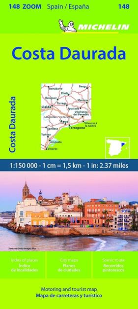 MAPA ZOOM COSTA DORADA 11148 | 9782067258891